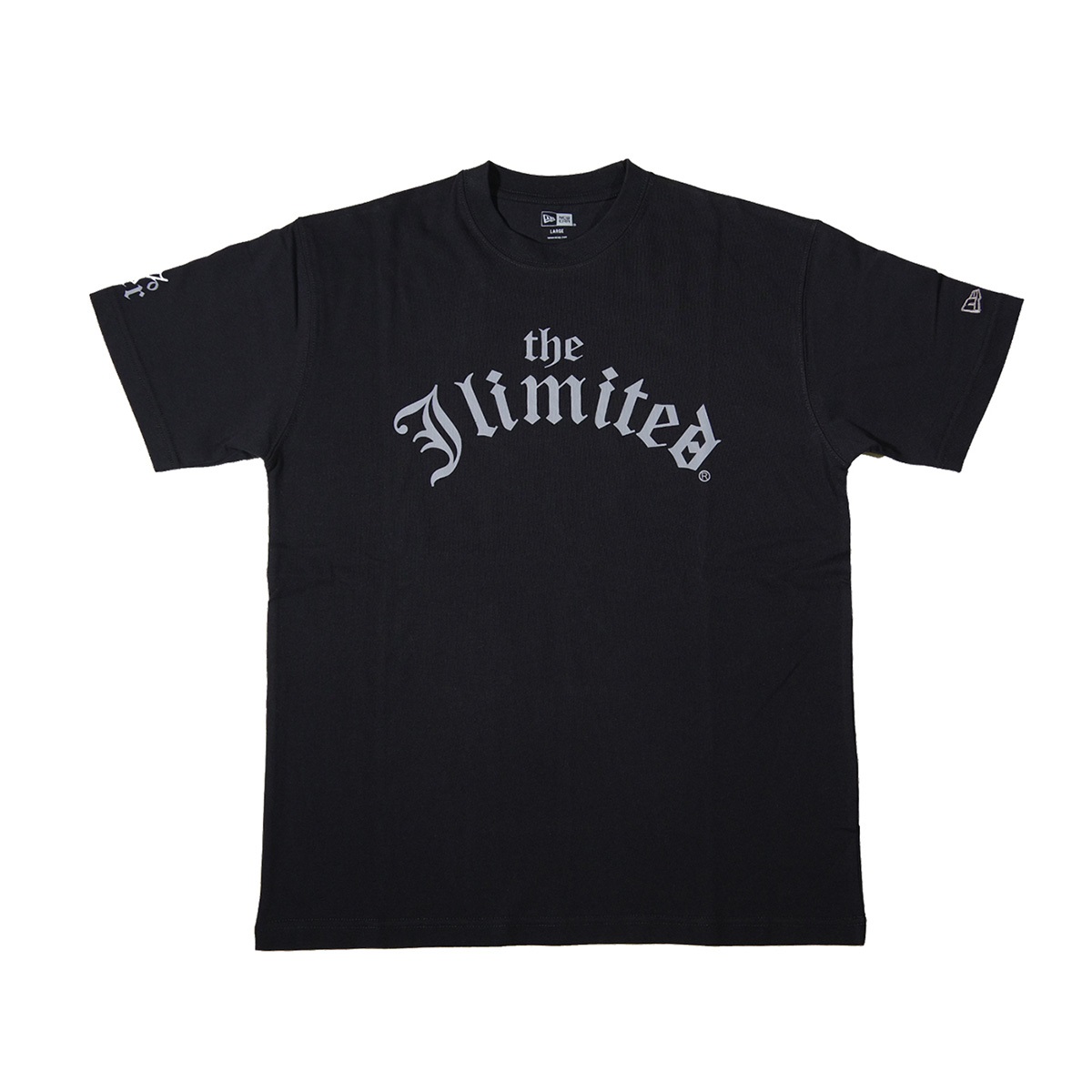 【在庫限り】NEW ERA｜J limitedロゴTシャツ　ブラック L