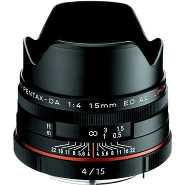 HD PENTAX-DA 15mmF4ED AL Limited ブラック  夏天対応レンズ