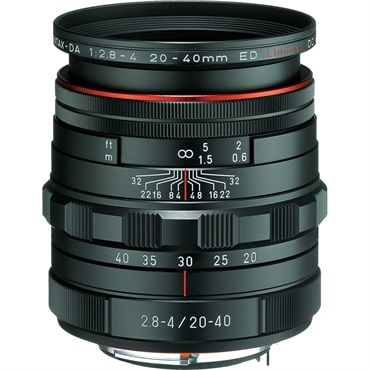 HD PENTAX-DA 20-40mmF2.8-4ED Limited DC WR ブラック
