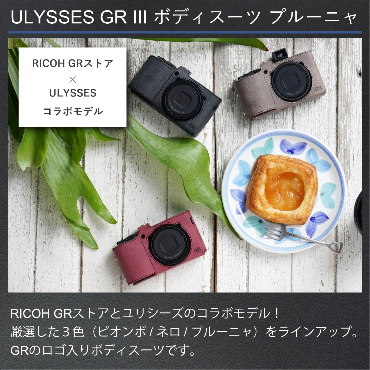 ULYSSES(ユリシーズ) GR III ボディースーツ プルーニャ