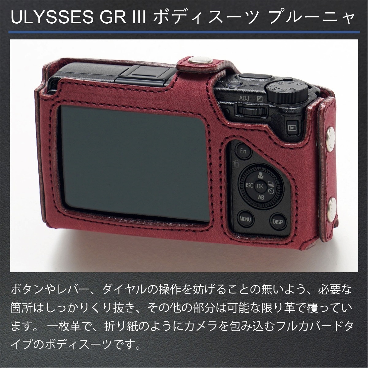 ULYSSES(ユリシーズ) GR III ボディースーツ プルーニャ