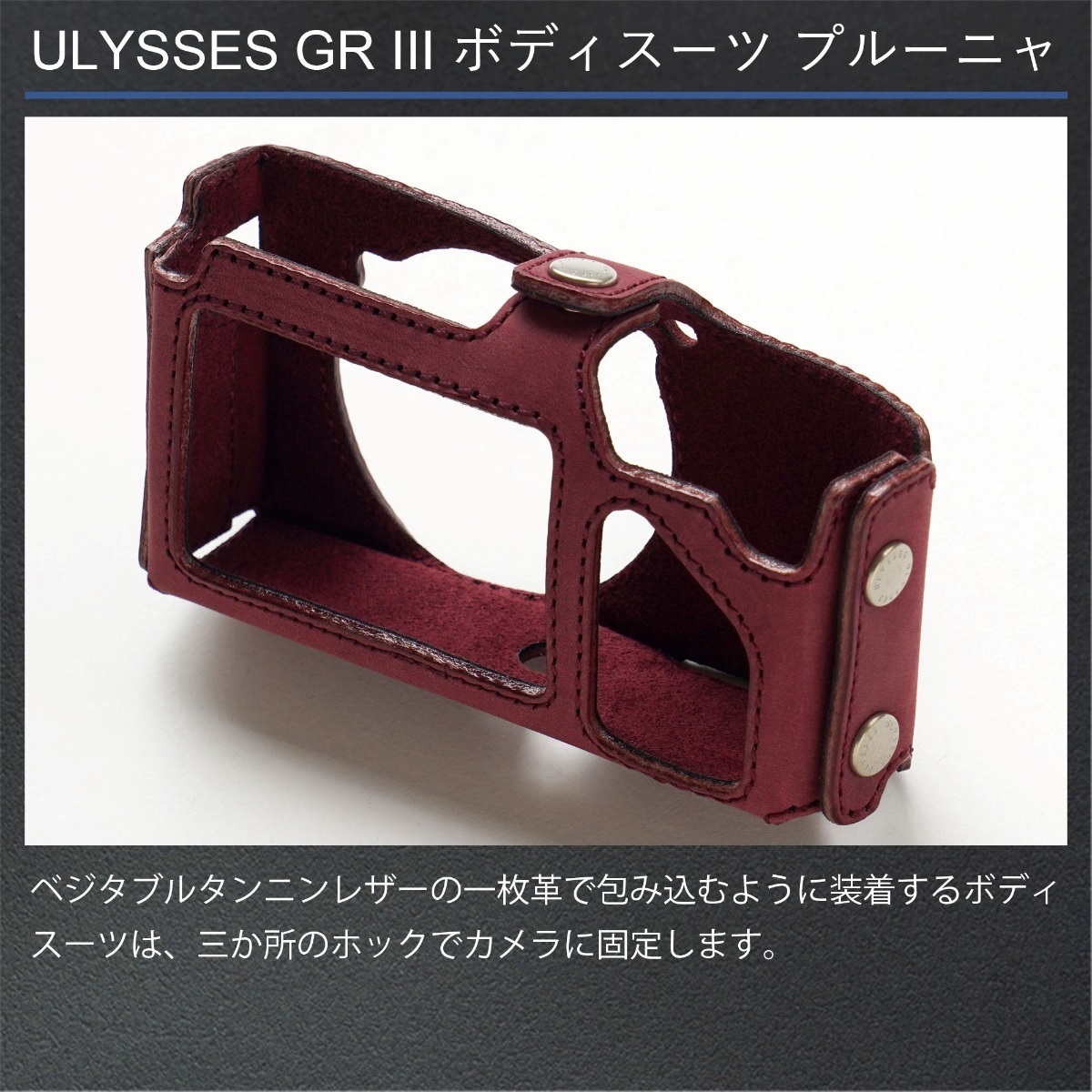 ULYSSES(ユリシーズ) GR III ボディースーツ プルーニャ