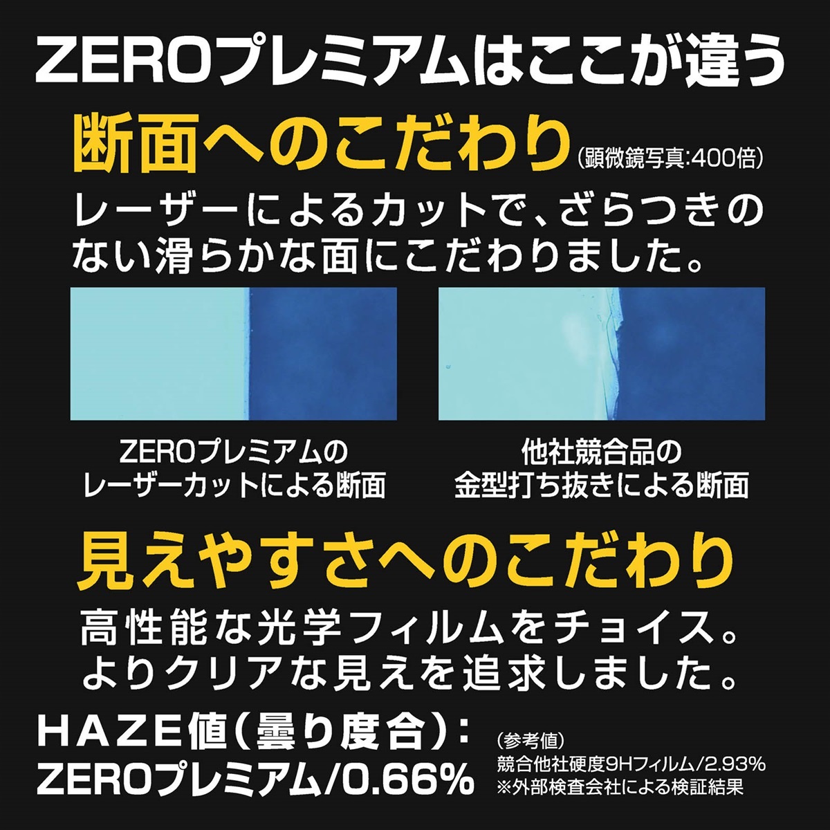 ETSUMI 液晶保護フィルム ZERO プレミアム E-7594 RICOH GR III/GR IIIx対応